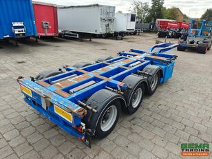 Pacton T3-010 Multi - All Connections - GENSET - Lift Axle - Choppered  container chassis semi-trailer
