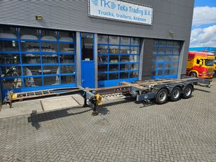 Pacton T3-010 multi chassis geschoopeerd 2x liftas BPW container chassis semi-trailer