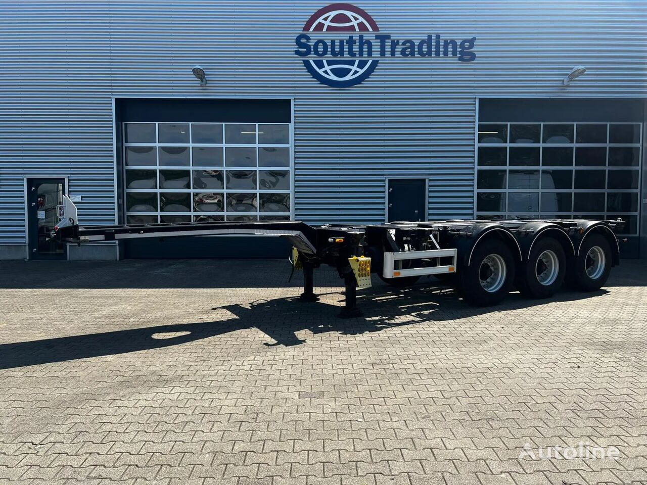 العربات نصف المقطورة شاحنة نقل الحاويات Pacton TRAILERS FLEX XL