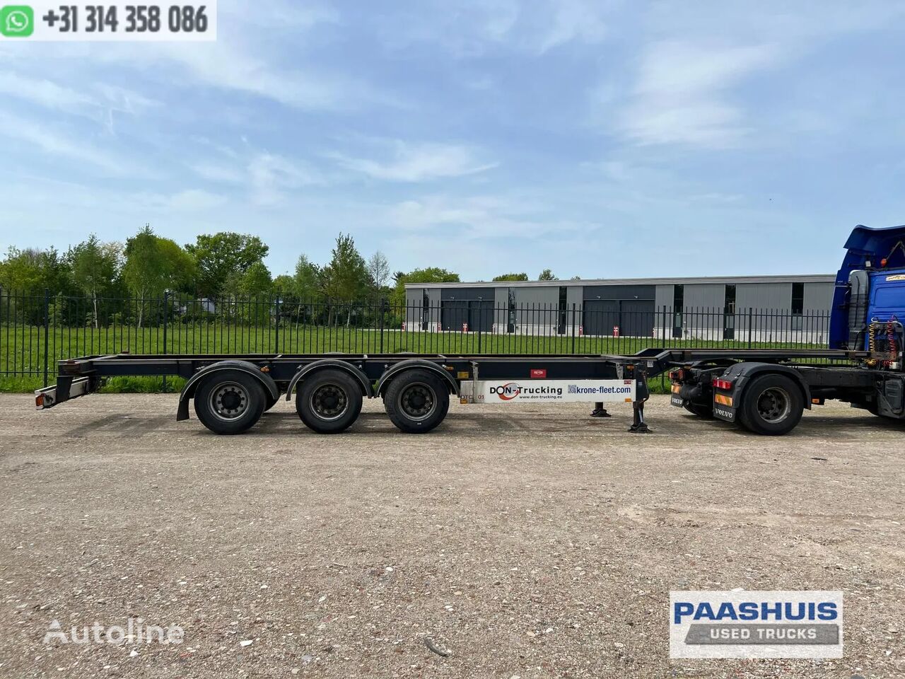 Pacton TRAILERS N/A containerchassi semitrailer