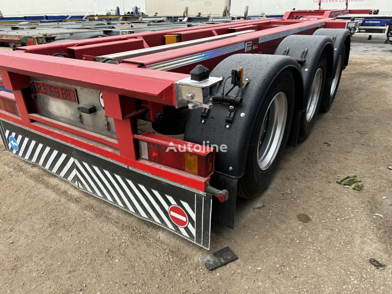 Prim-Ball Semirremolque extensible  container chassis semi-trailer