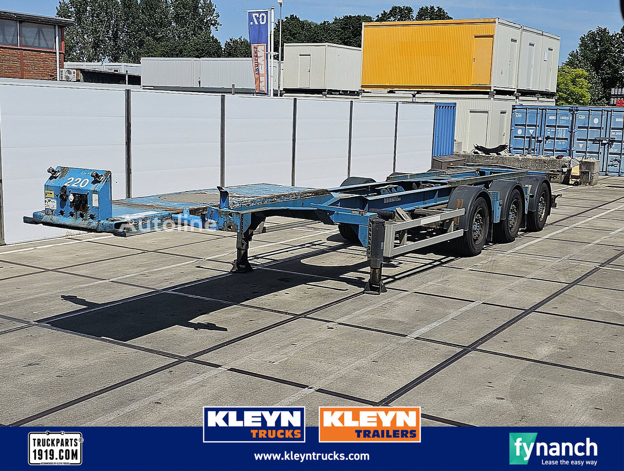Renders CHASSIS PORTMASTER container chassis semi-trailer - Autoline