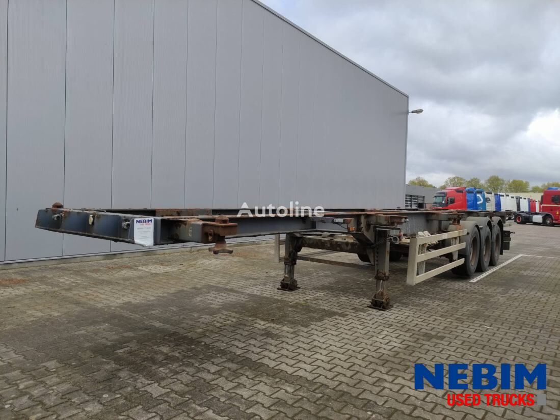 Renders Containerchassis ROC 12.27 CC - 1x40" 1x30" 2x20" container semitrailer