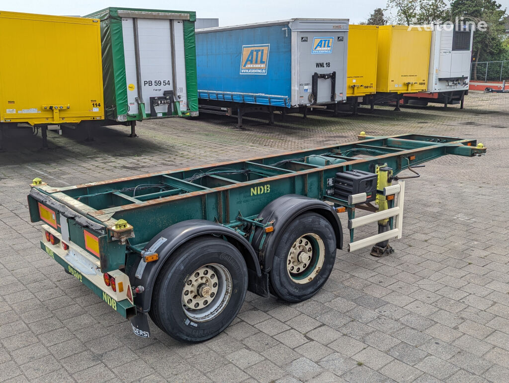 Renders ROC 12.18 20FT - Drumbrakes - Steel Suspension - 3260KG - 20 Uni containerchassi semitrailer