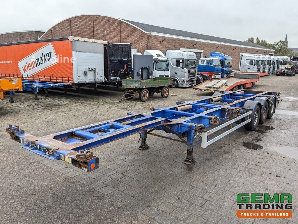 semi-remorque porte-conteneurs Renders ROC 12.27 CC 3-Assen MB- Lift-as Discbrakes - 5620KG - Vast (O20