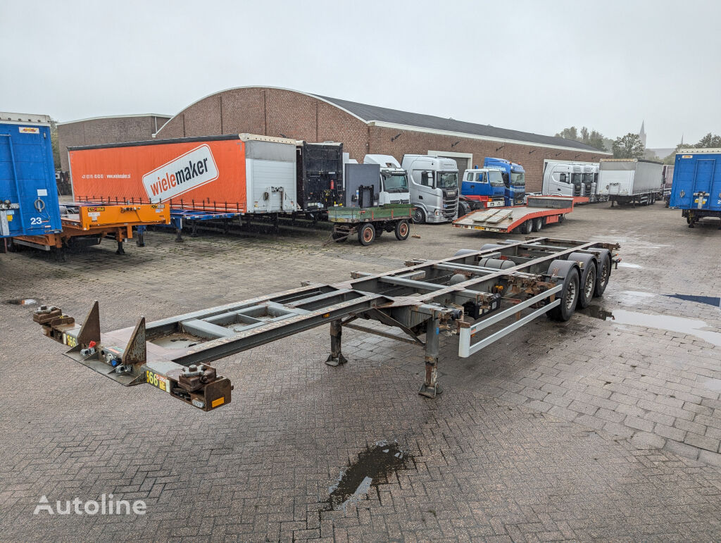 Renders ROC 12.27 CC 3-Assen MB LiftAs - Discbrakes - 5620KG (O2056) container chassis semi-trailer