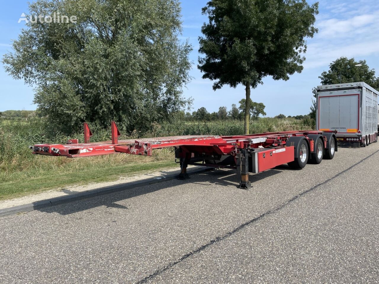 Renders ROC 16.30 containerchassi semitrailer