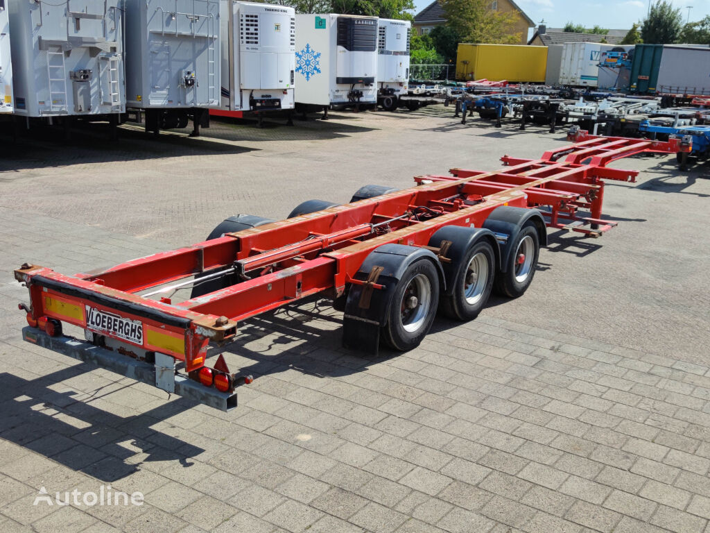 Renders RPCC 12 27 3-Assen SAF - Trommelremmen - Alle Soorten Containers containerchassi semitrailer