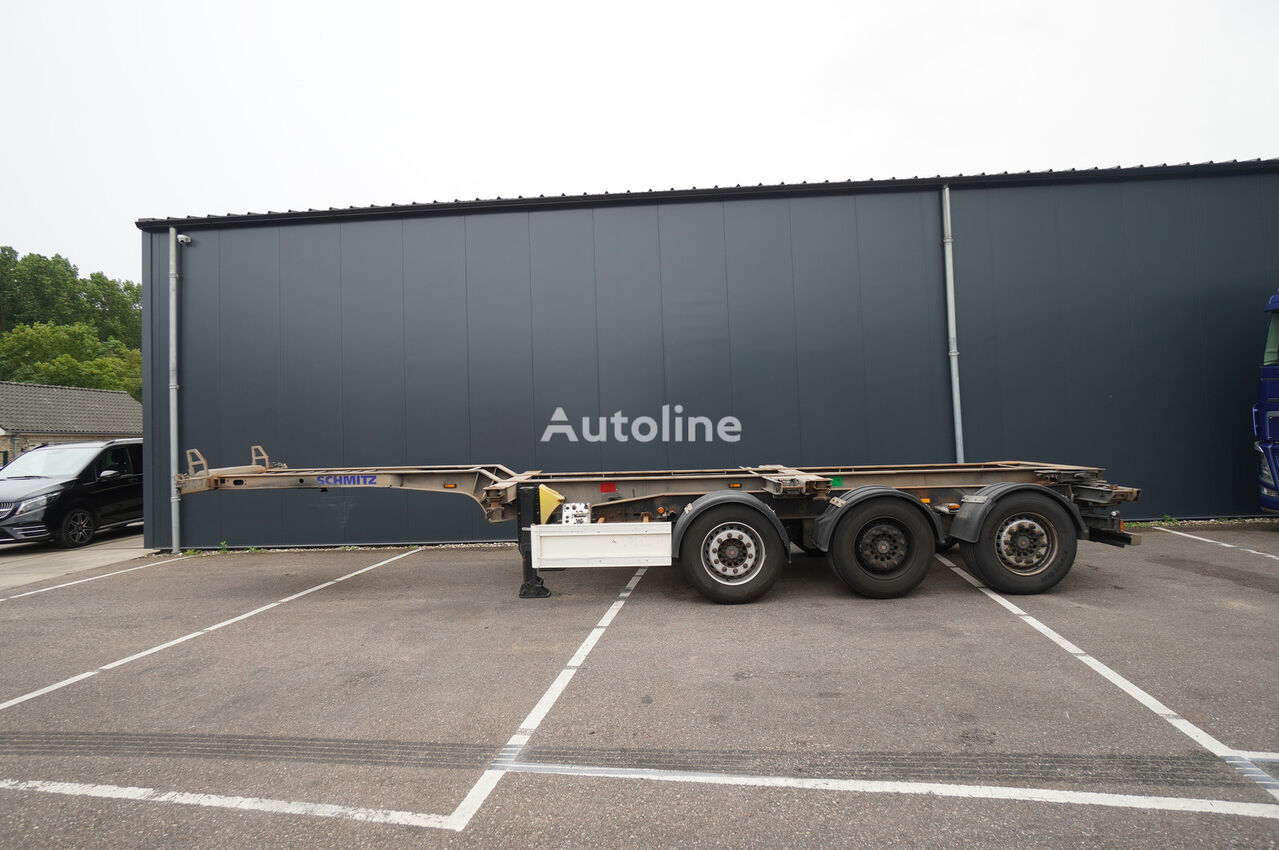 semi-reboque porta-contentores Schmitz Cargobull 3 AXLE CONTAINER TRANSPORT TRAILER EXTENDABLE 45 FT