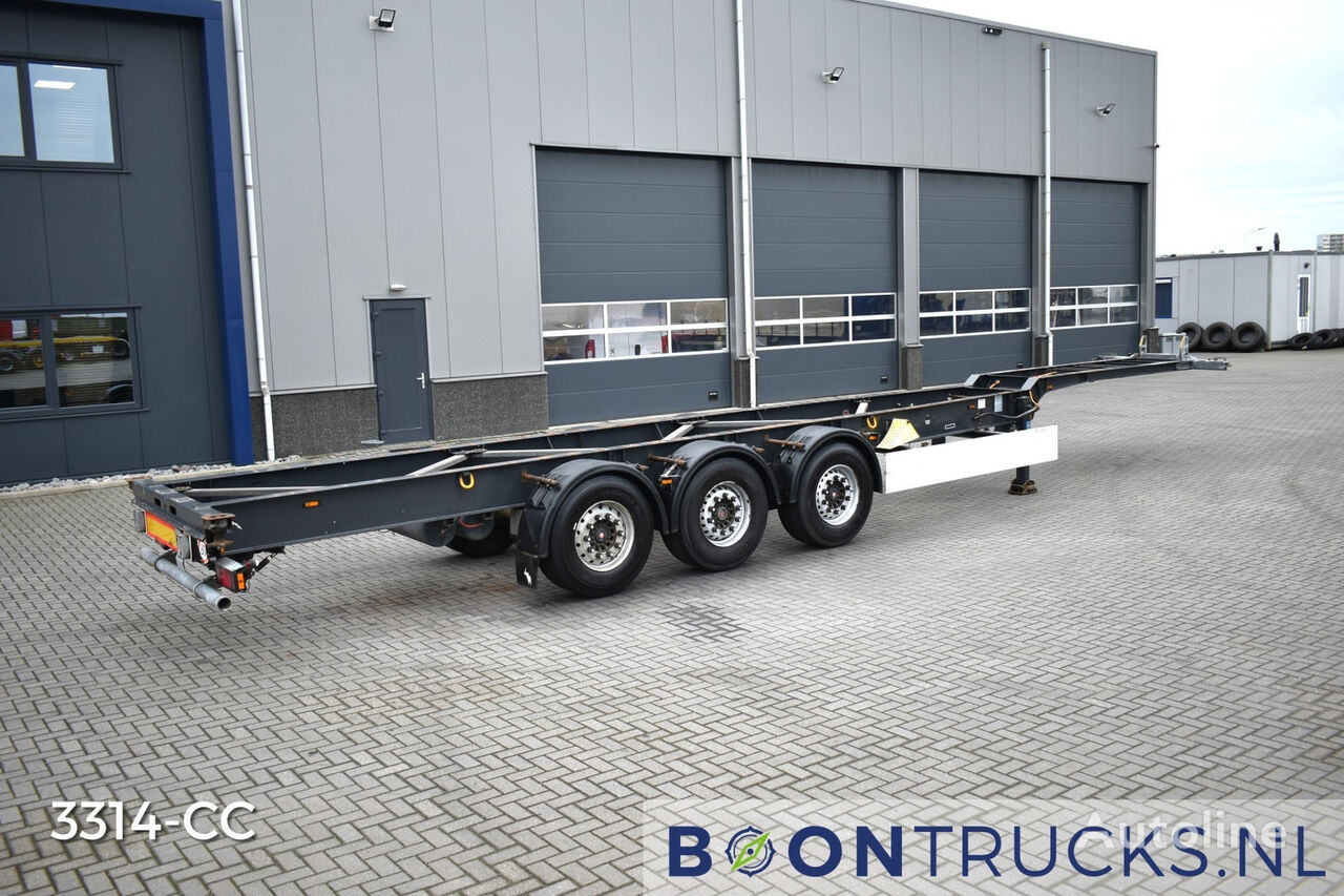 Schmitz Cargobull SCF 24 FIXED CHASSIS | 45ft HC * 4450 KG * SAF/DISC * NL TRAILER container chassis semi-trailer