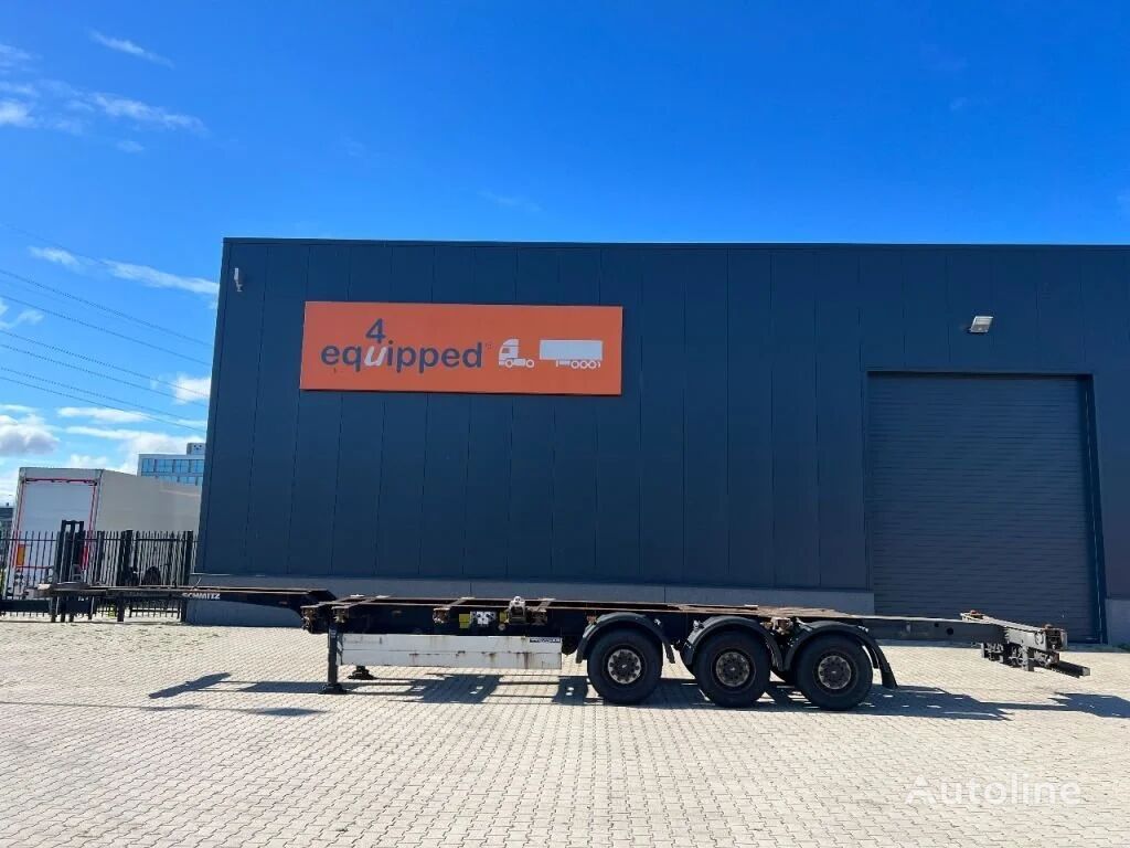 полуприколка за превоз на контејнери Schmitz Cargobull SCF 24 G EURO 45FT HC, discbrakes, extendable front+ rear+ bumpe