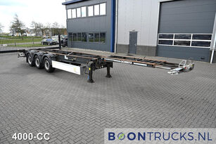 العربات نصف المقطورة شاحنة نقل الحاويات Schmitz Cargobull SGF*S3 40-45ft HC * FIXED CHASSIS * EXTANDABLE HEAD * NL TRAILER