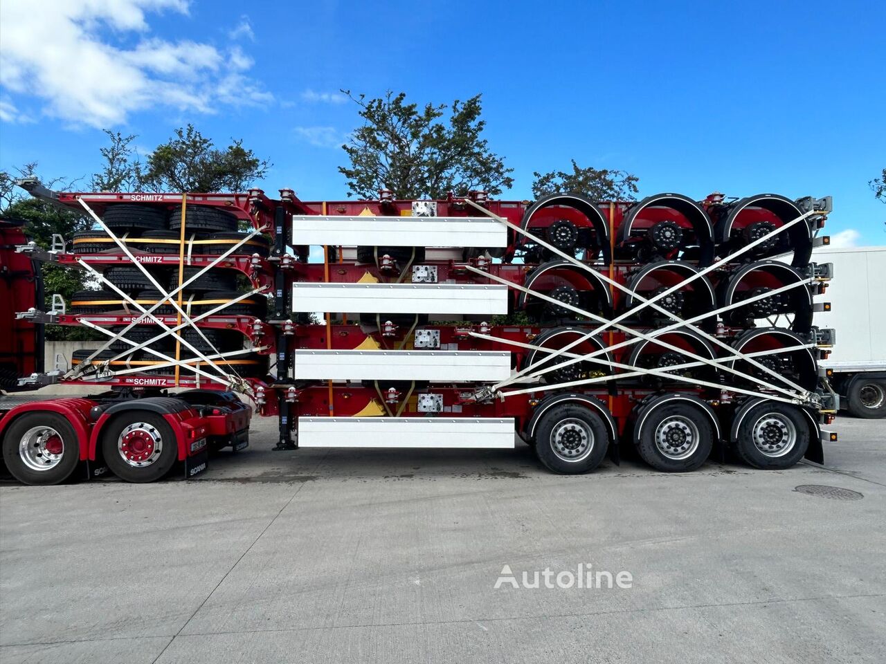 New Schmitz Cargobull Skelly container chassis semi-trailer - Autoline