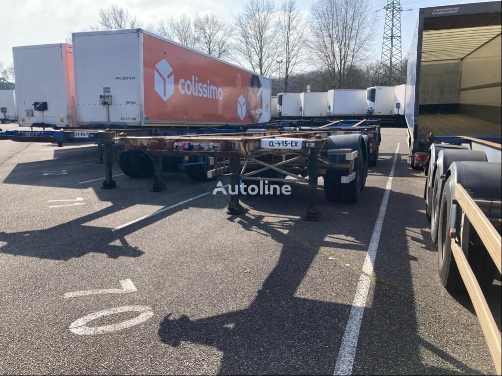 Skeletal Trailer container chassis semi-trailer