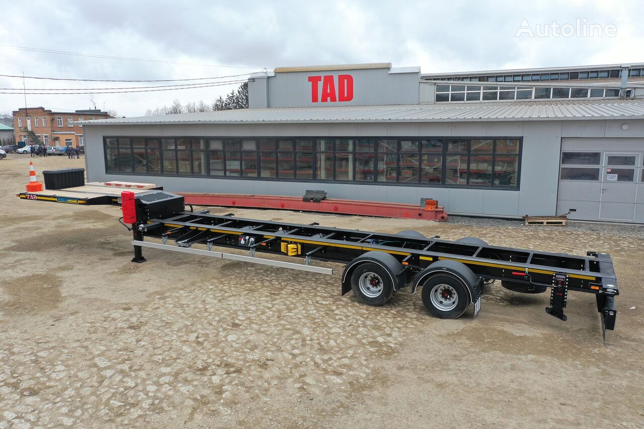 new TAD Container 20-2 container chassis semi-trailer