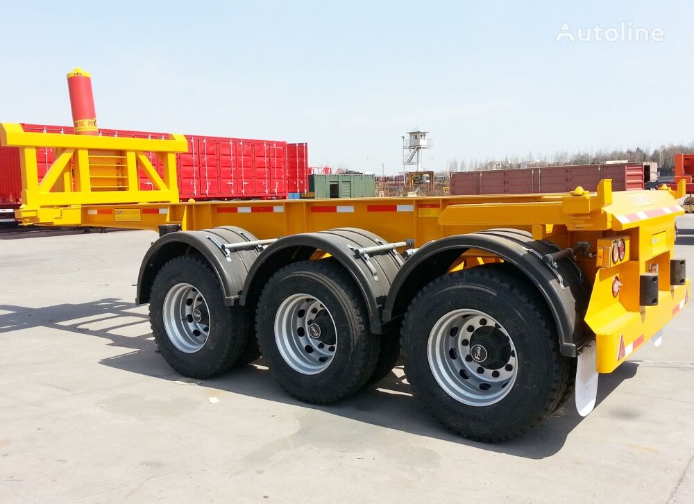 new Titan 20 Ft Tipping Container Trailer Chassis for Sale Price - S container chassis semi-trailer