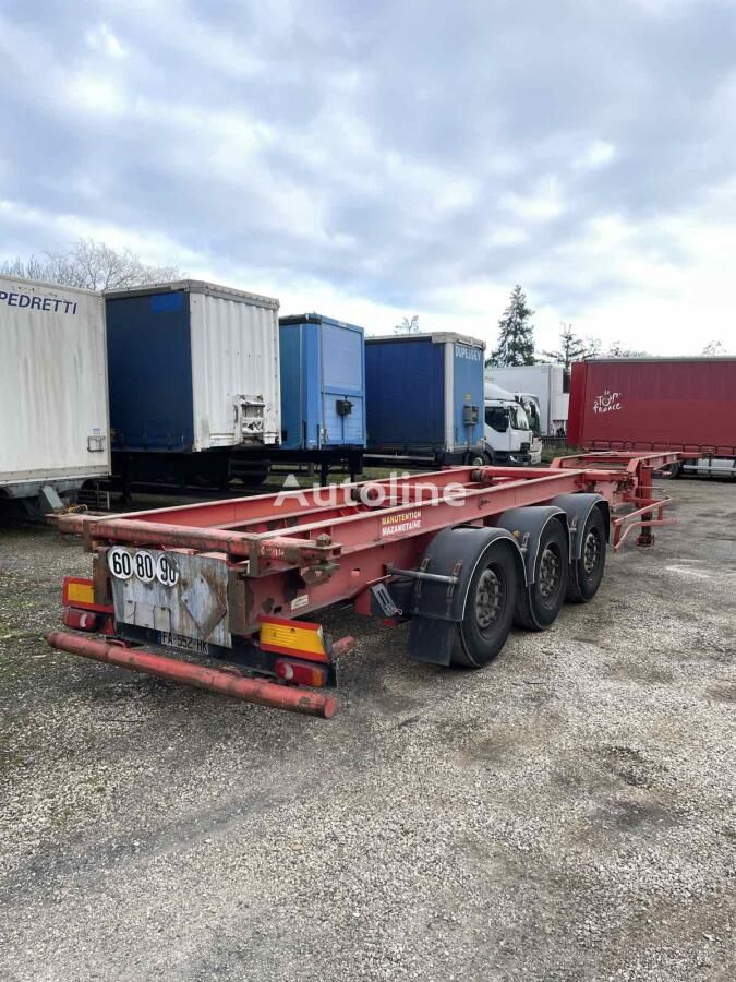 Trouillet Non spécifié container chassis semi-trailer