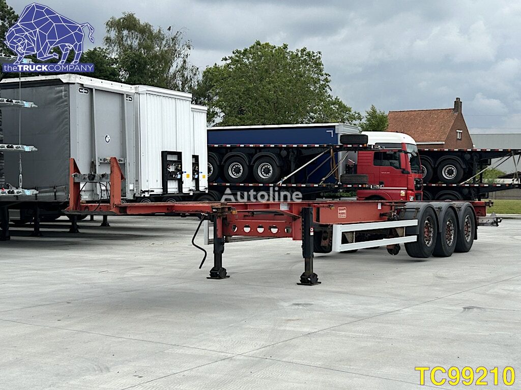 полуприцеп контейнеровоз Turbos Hoet Container Transport