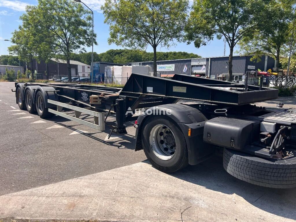 semi-remorque porte-conteneurs Turbos Hoet TURBO'S TANKCONTAINER CHASSIS - 3.920kg