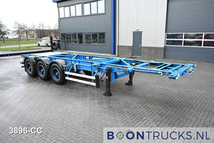 العربات نصف المقطورة شاحنة نقل الحاويات Van Hool 3B0021 TANK CHASSIS | 20-30ft * NL TRAILER * APK 03-2026