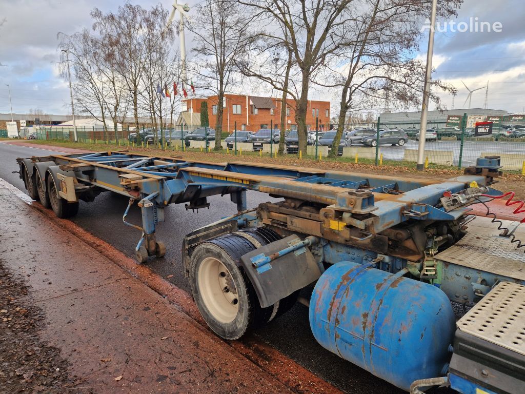 Van Hool 3B0079 2x20,30,40,45ft HIGH CUBE 'CENTRAL FRAME' container chassis semi-trailer