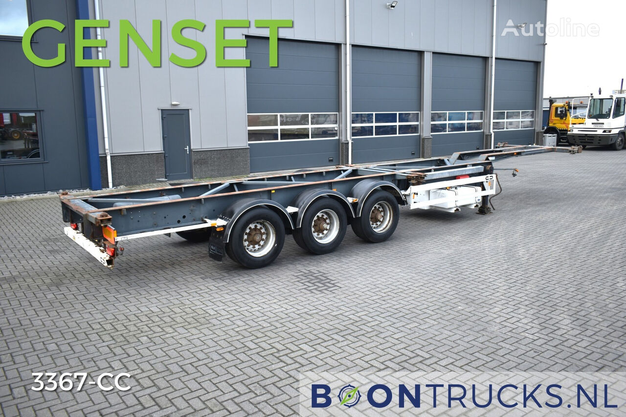 Van Hool 3B2015 (430 HOURS)| 2x20-40ft HC * FIXED * NL TRAILER| 2x20-40ft semirremolque de contenedores