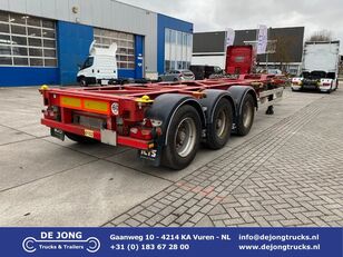 semi-remorque porte-conteneurs Van Hool Chassis / ADR / 2x Extendable 20-45 FT / SAF