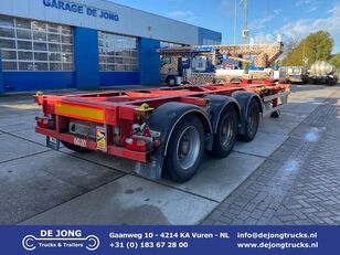 Van Hool Chassis / Carrier Genset 2011 / 2x Extendable / SAF container chassis semi-trailer