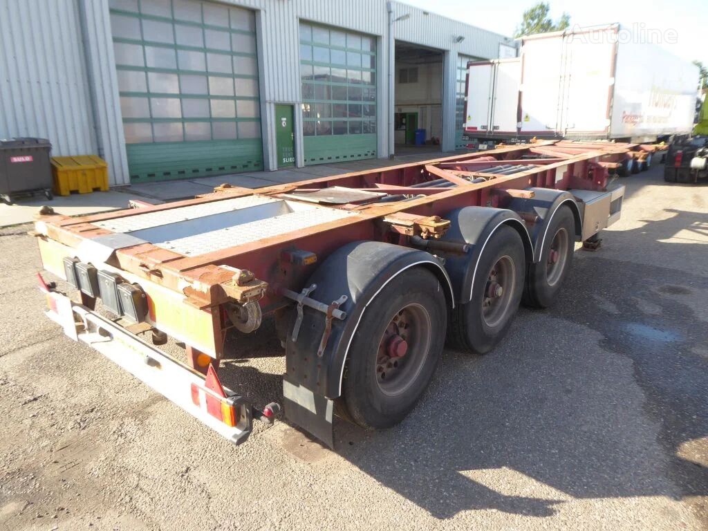 Van Hool Container Tank Chassis , discbrakes, BPW semirremolque de contenedores