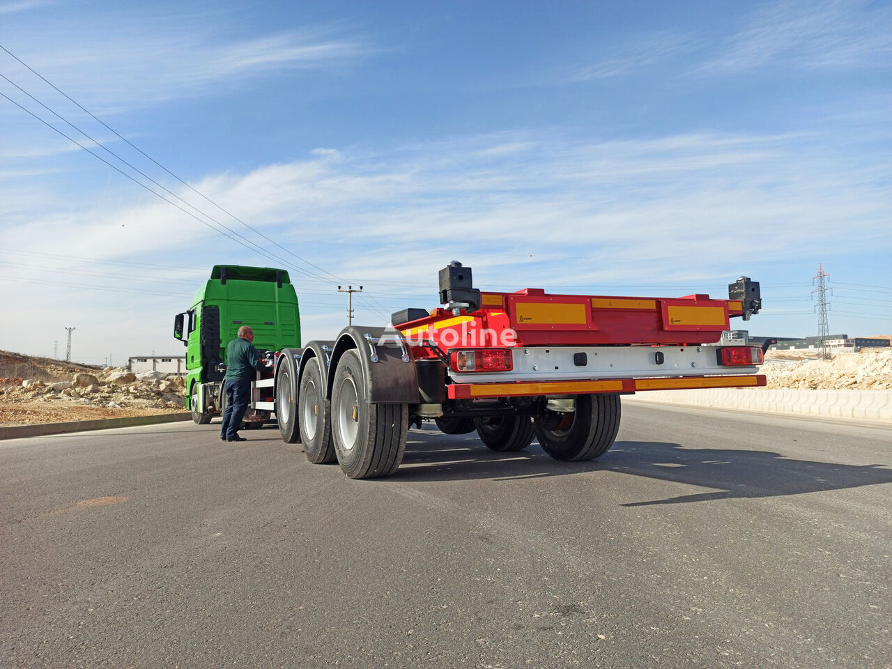 new Vertra New - Extendable Container Chassis - 2024 container chassis semi-trailer