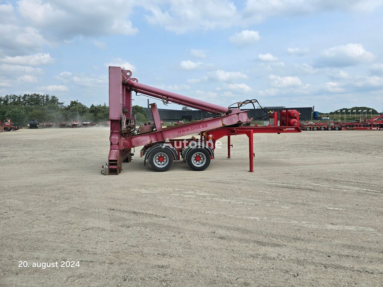 Zorzi 43D 2 AXLE DOLLY container chassis semi-trailer