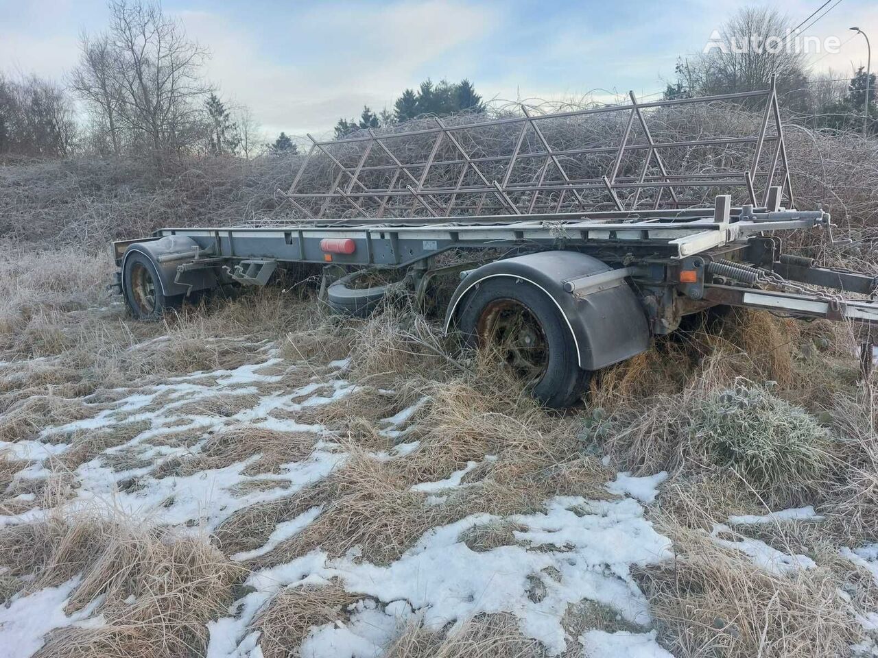 2001 Vanhool Container remork container chassis trailer