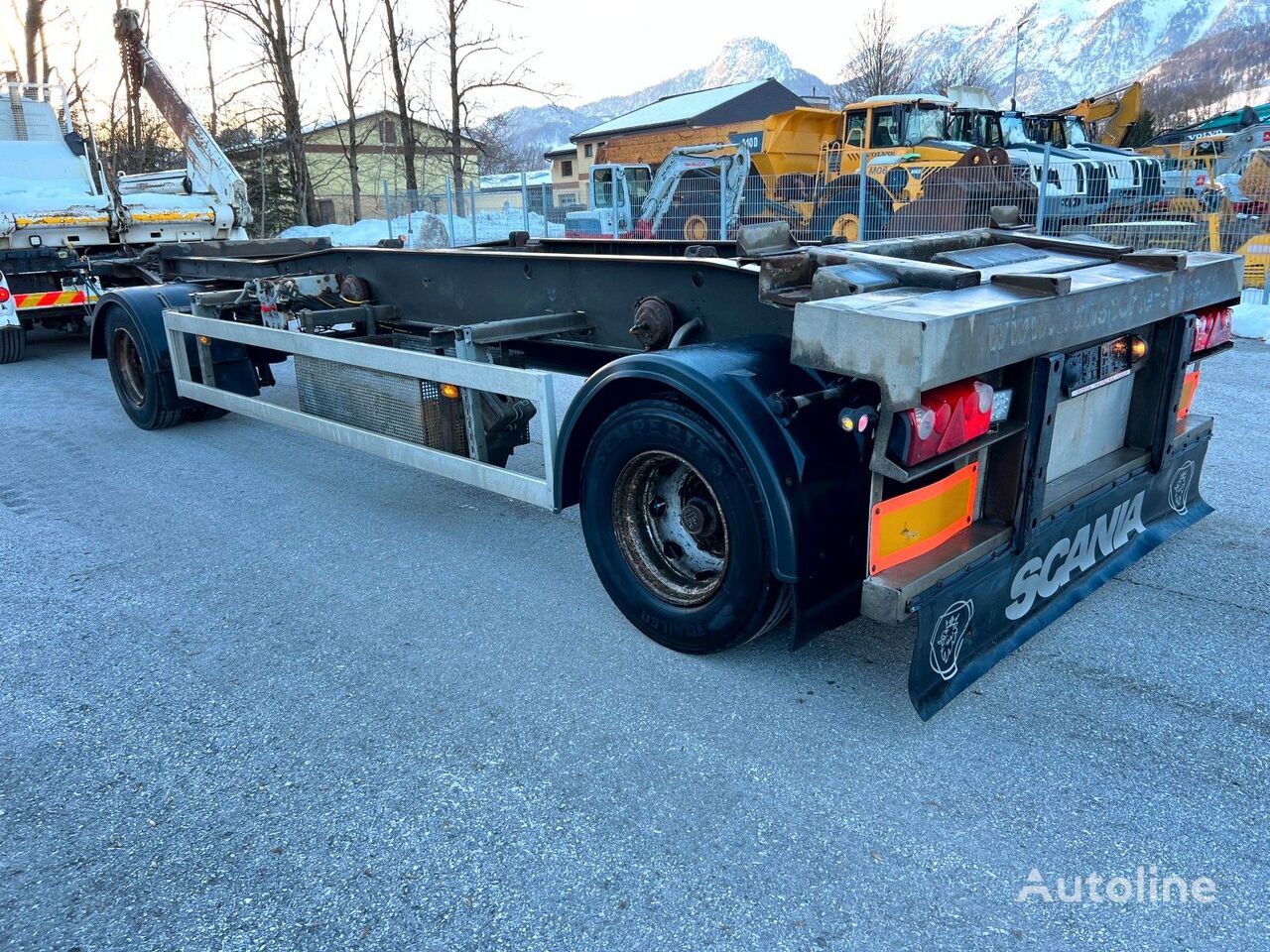 Bruns BAS 18/8 anhænger containerchassis