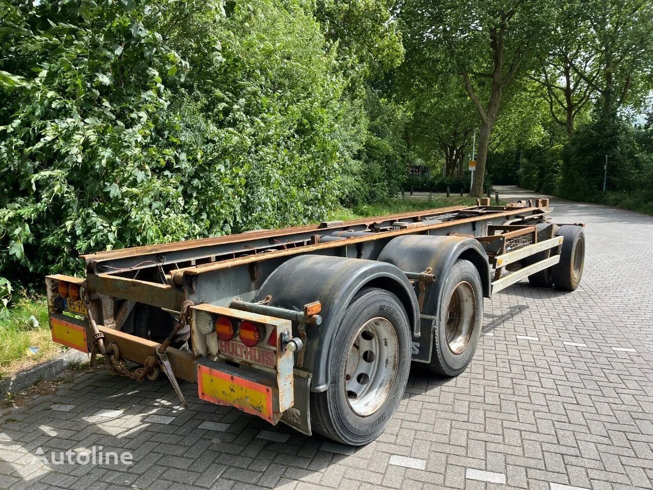 Bulthuis - LANDBOUW/EXPORT container chassis trailer