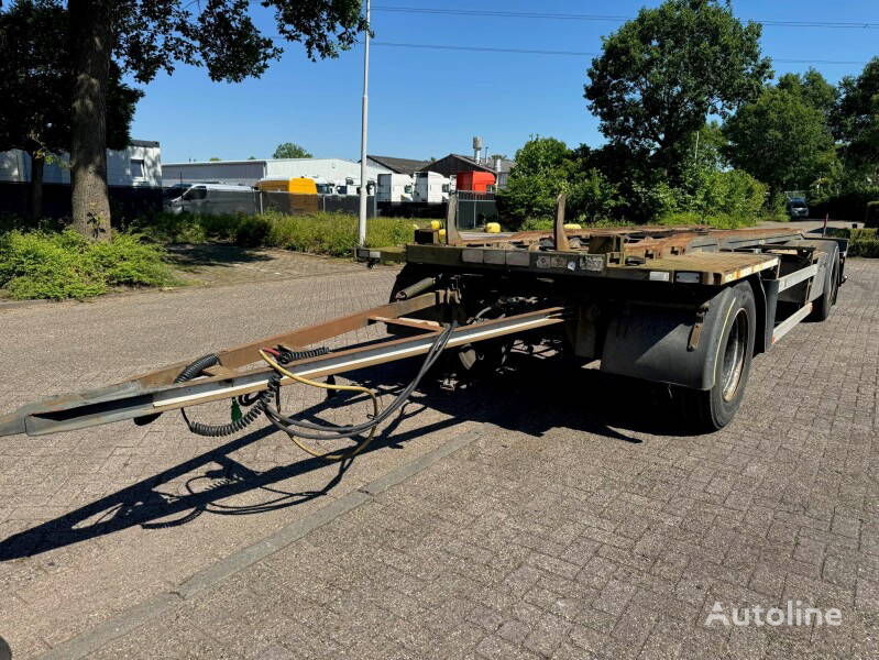 konteinerių važiuoklė priekaba Burg BPA 10 10 Arxxx BX / BPW ECO Axle