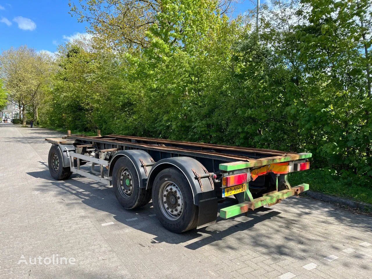 Burg - STALENBAAN - MARELCONTAINERS - LIFTAS Containeranhänger