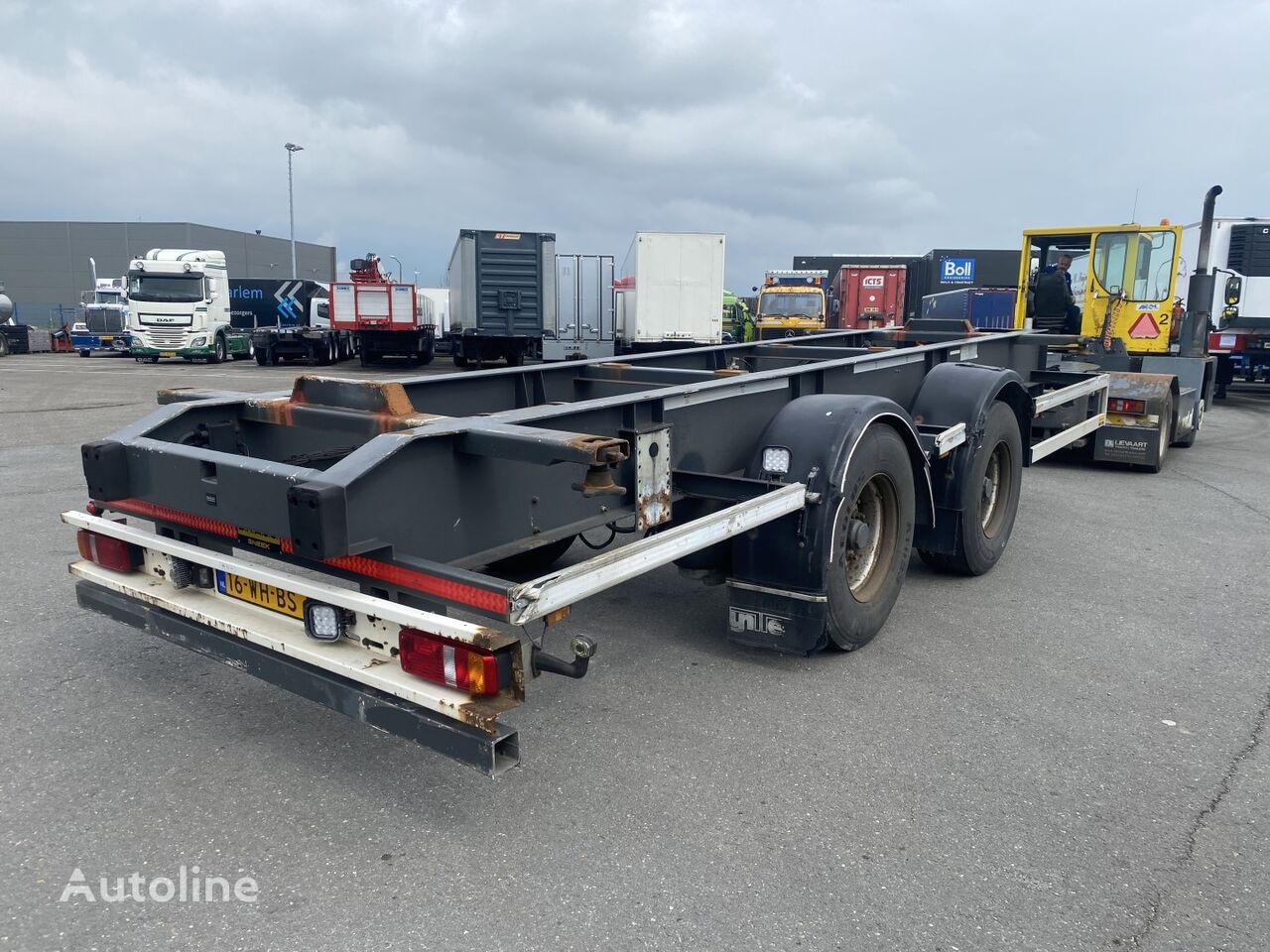 Draco MCS 218 container chassis trailer