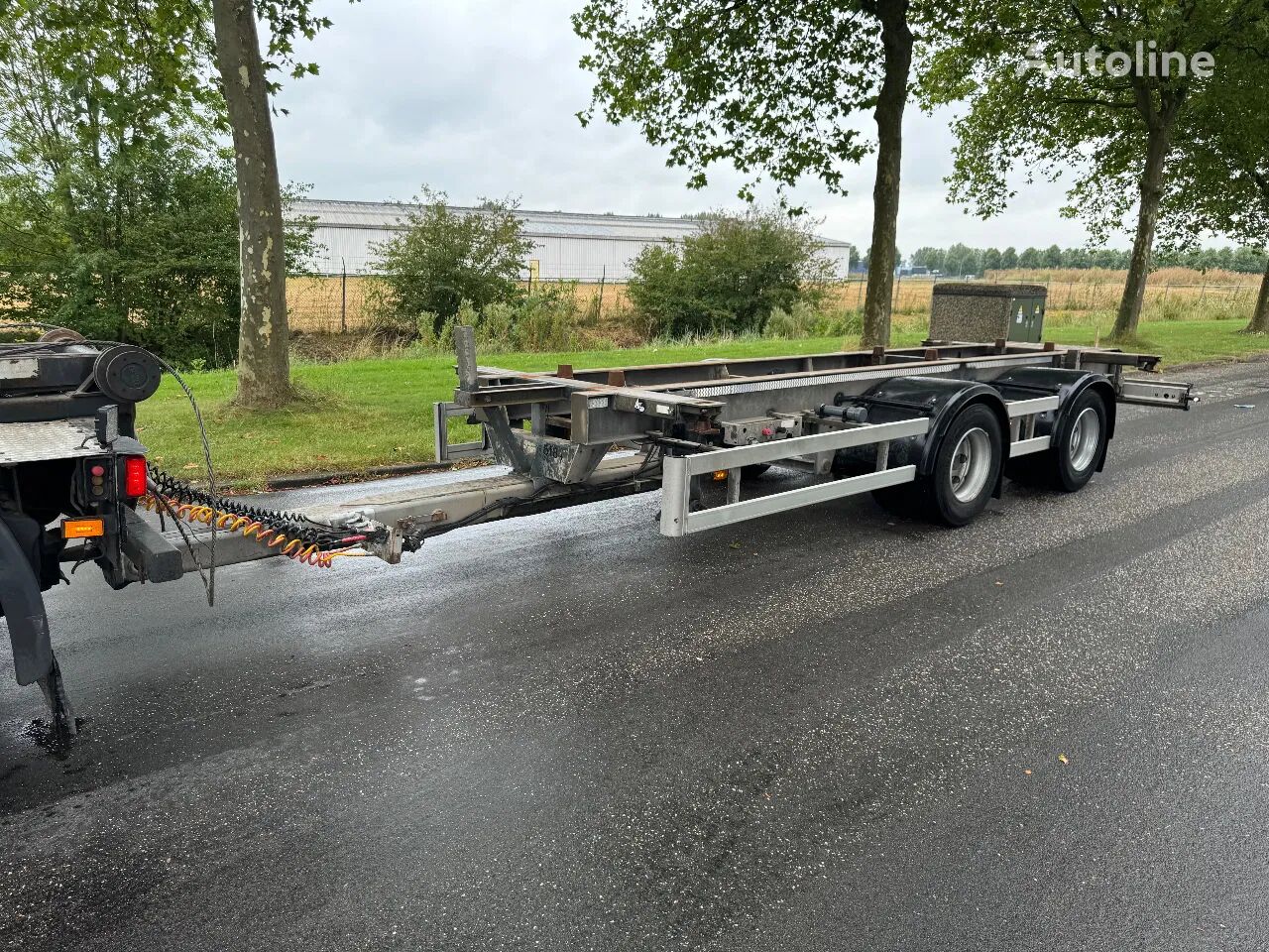 trailer sasis kontainer Fliegl Wissellaadbak