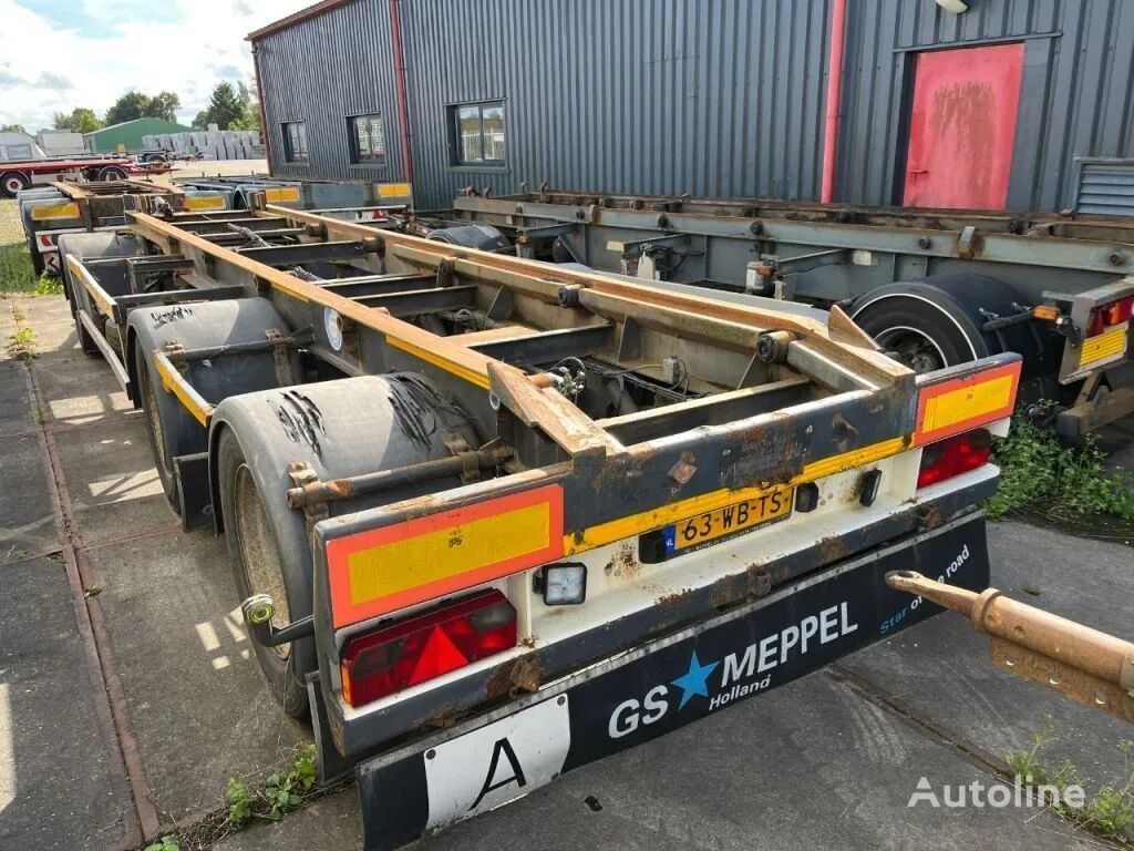 reboque porta contentores GS Meppel - AC-3000 N - LANDBOUW/EXPORT