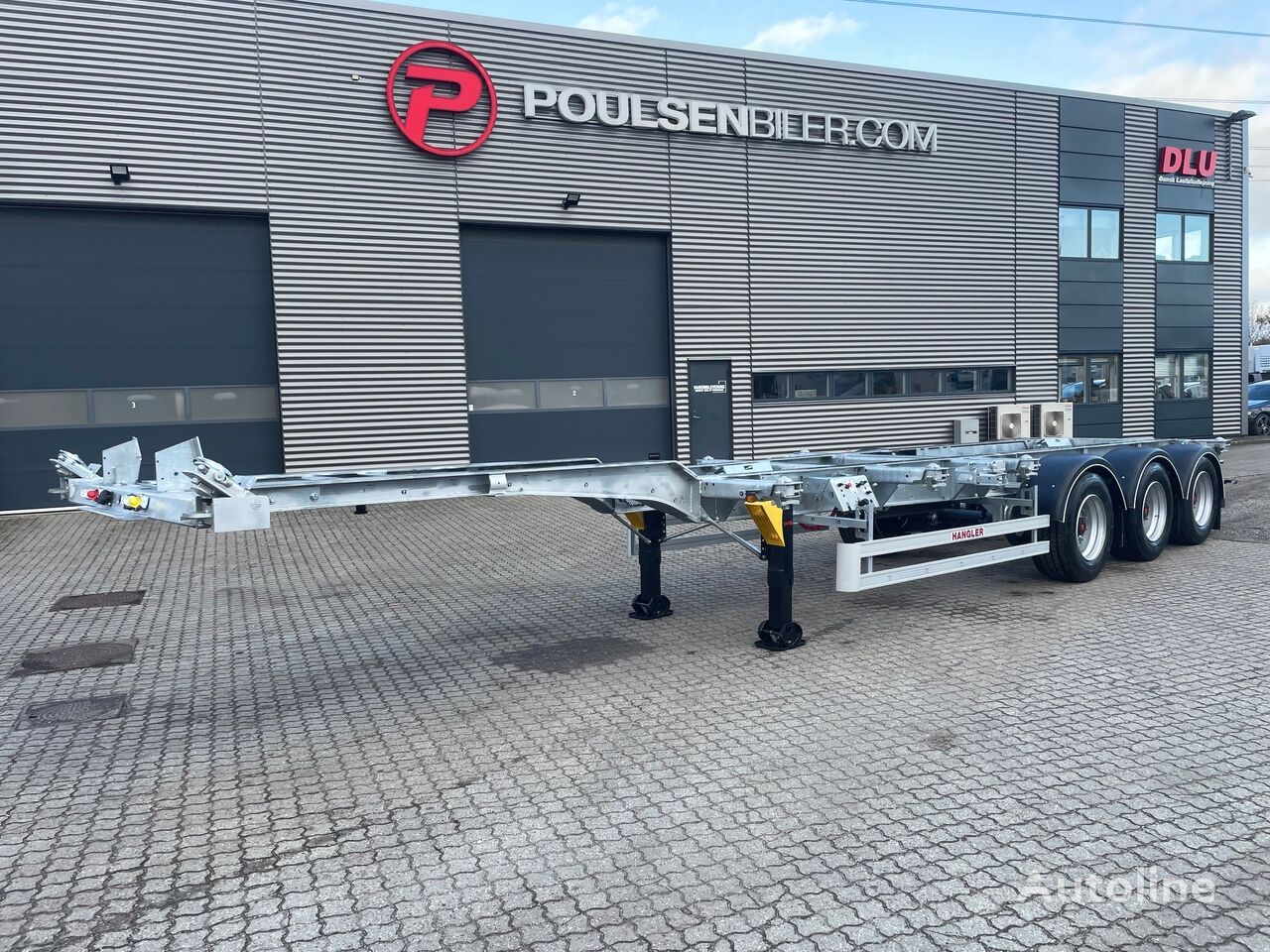 new Hangler container chassis trailer