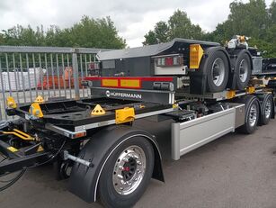 remorque porte-conteneur H&uuml;ffermann 3-A VARIO-CARRIER SAFETYFIX VERZINKT LiftAlufelg neuve