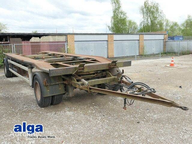 Hüffermann HKA 18.70, Außenroller, BPW, kl. Bereifung container chassis trailer