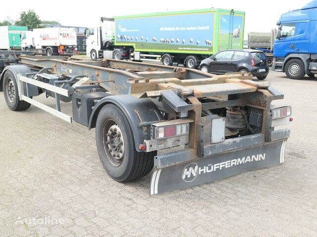 Hüffermann HSA 18.70, Container, Schlitten, SAF, Luftfed. container chassis trailer