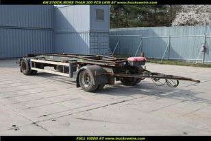 remorcă pentru transport containere Hüffermann HSA1870, 18 TONS, AXLES BPW