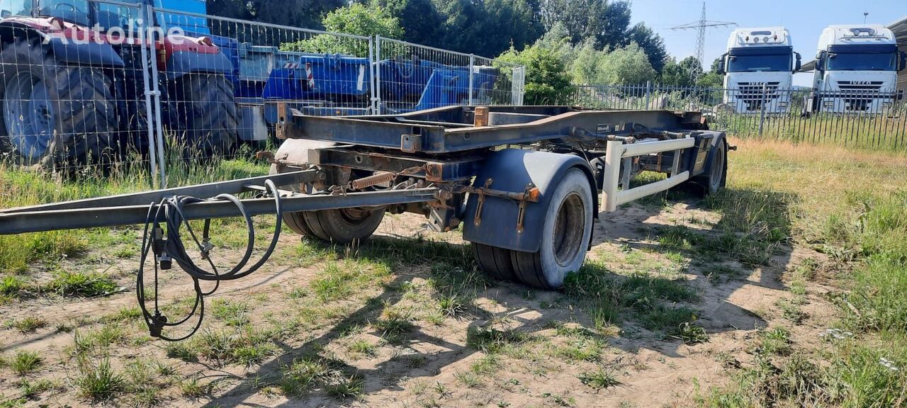 Hüffermann HSA1870 Abrollanhänger container chassis trailer - Autoline