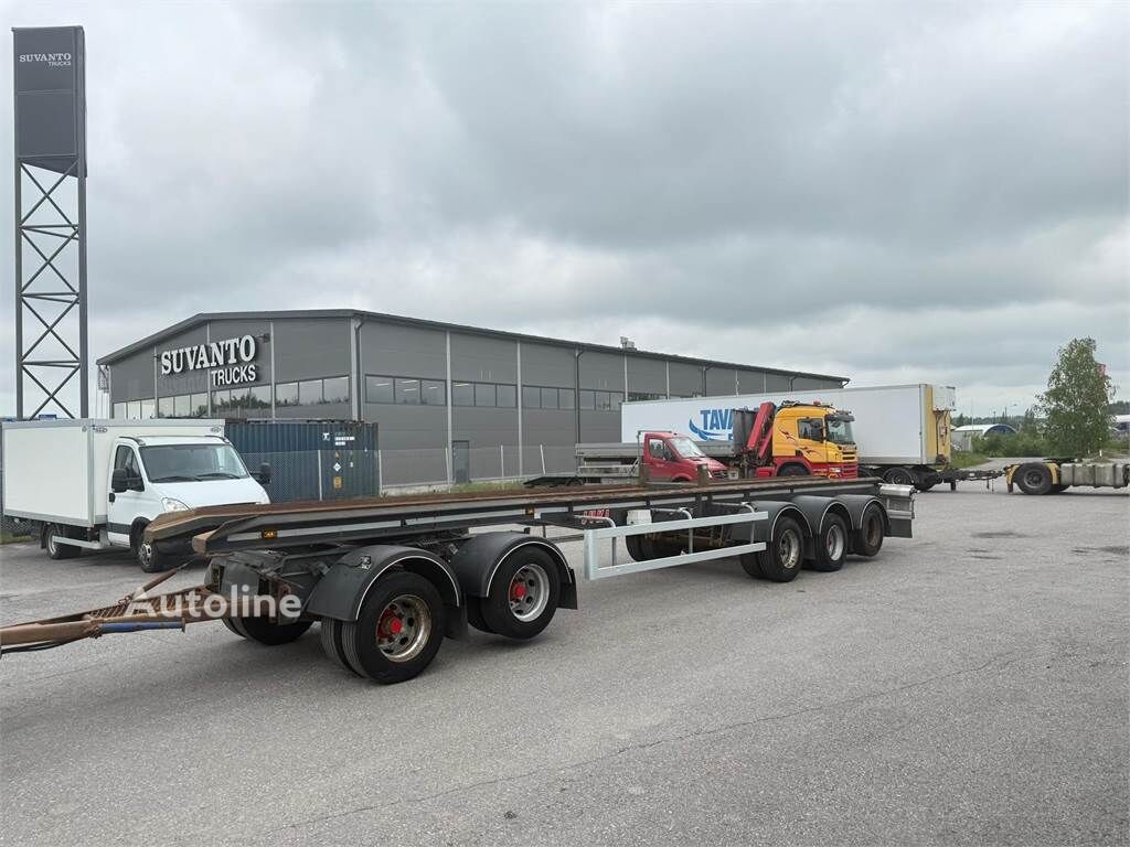 Remorque porte-conteneur Jyki V42-TO 5 akselinen à vendre | Autoline SN Remorque porte-conteneur Jyki V42-TO 5 akselinen - Autoline