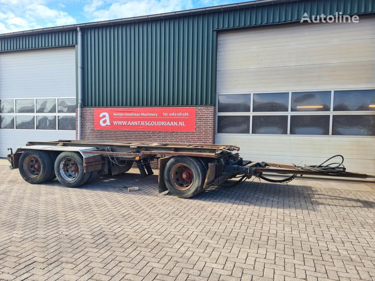 Kiep container aanhangwagen container aanhanger