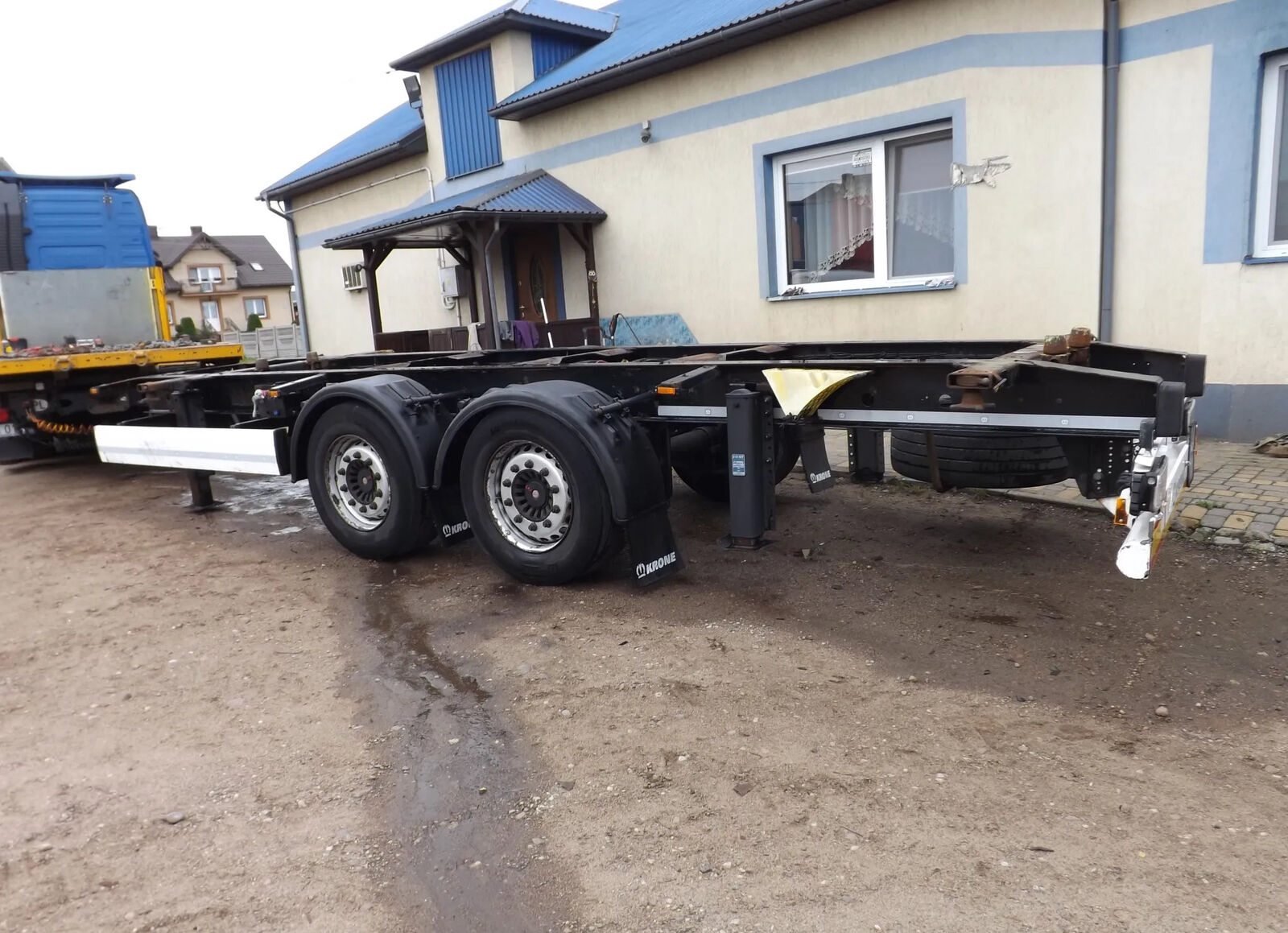 Krone BDF Tandem Swap Body Container Trailer konténerszállító pótkocsi - Autoline