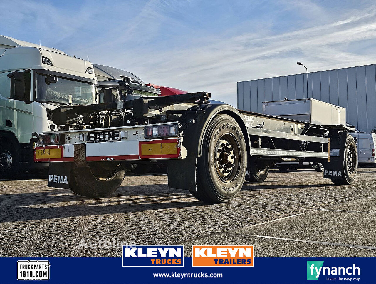 Krone LAFETTE container trailer - Autoline