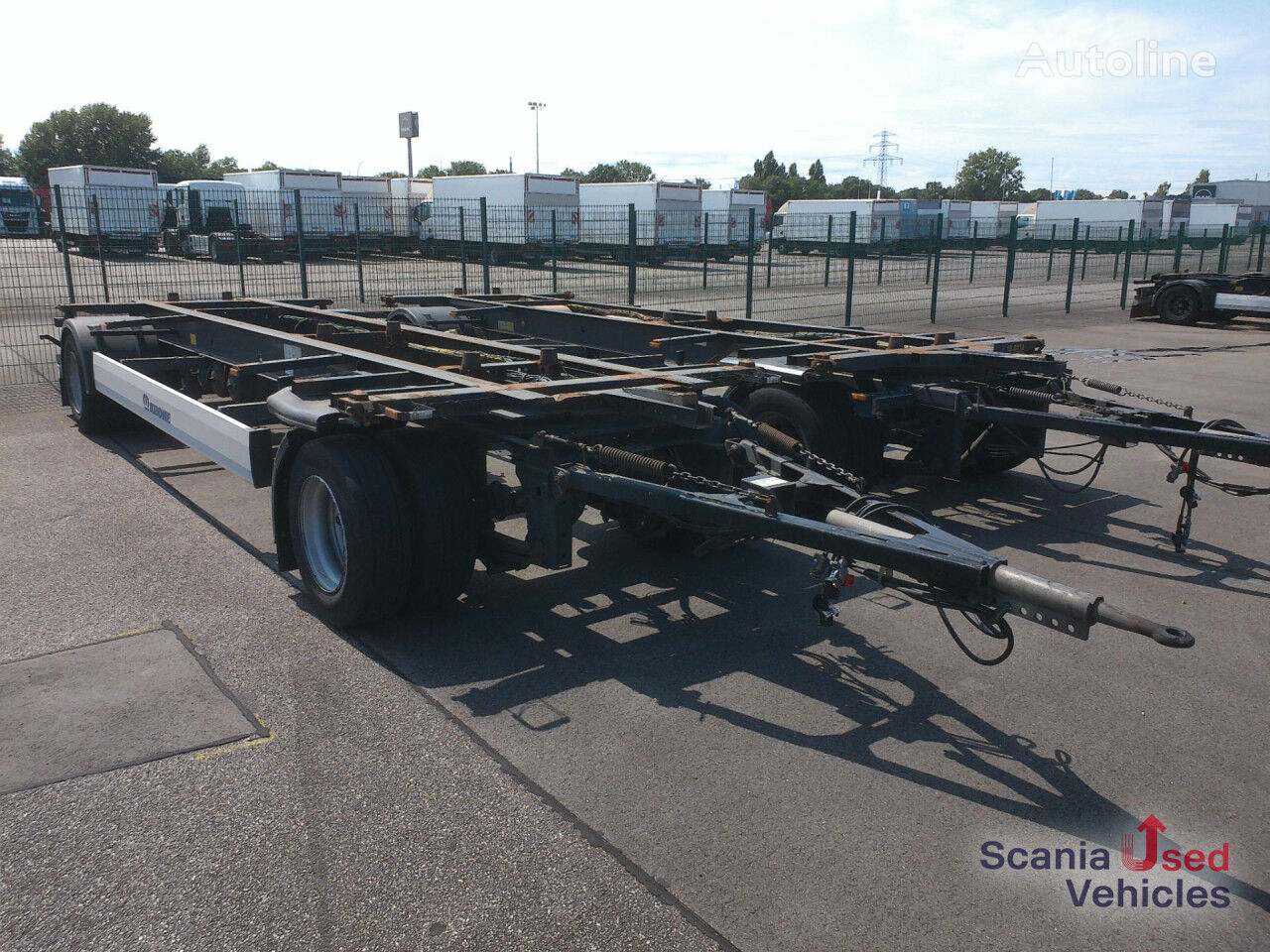 Krone Mega-Lafette  container chassis trailer